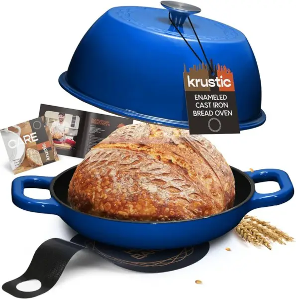El mejor horno holandés de hierro fundido para hornear pan